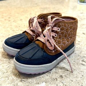 Toddler girls duck boots